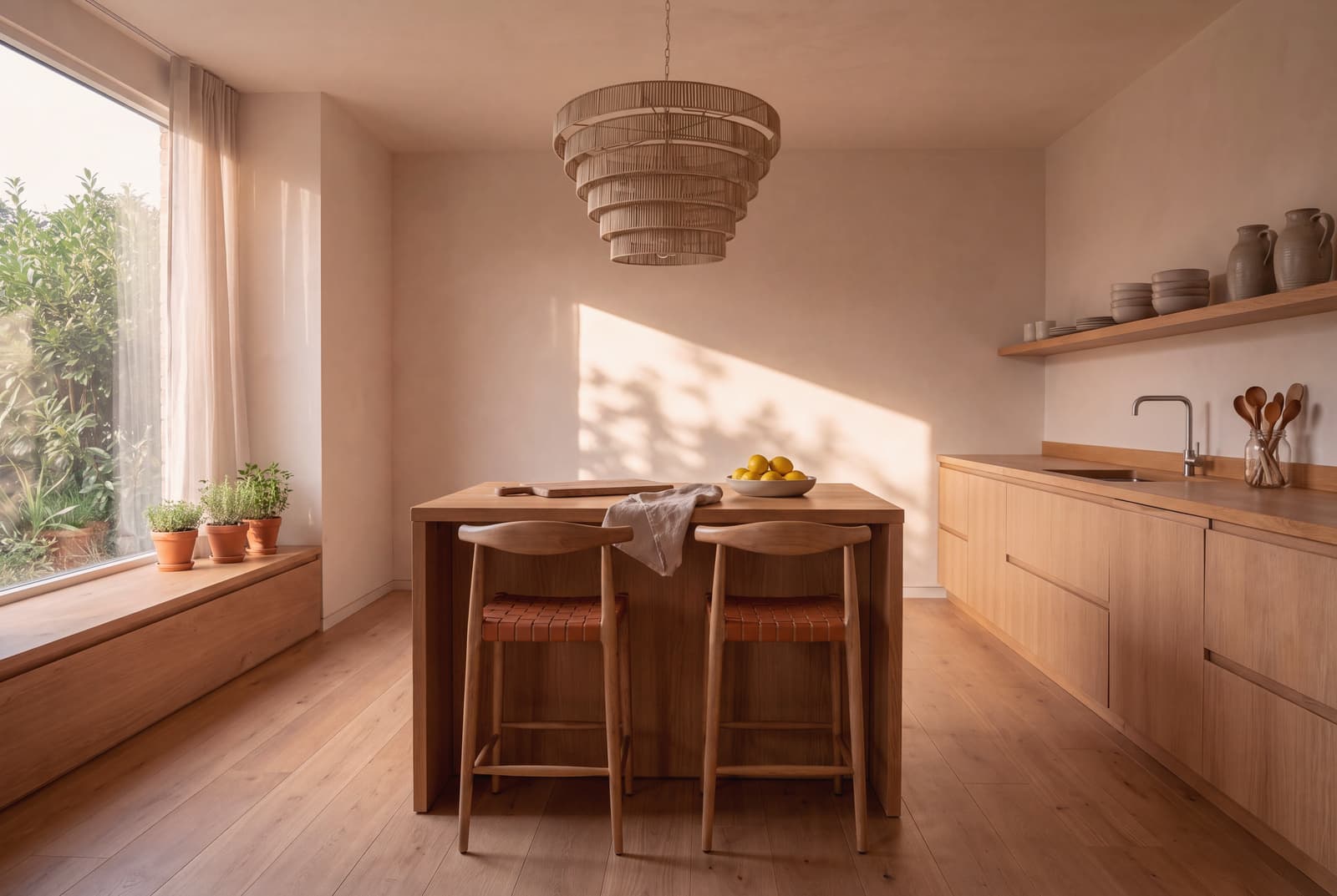 A Biophilic kitchen