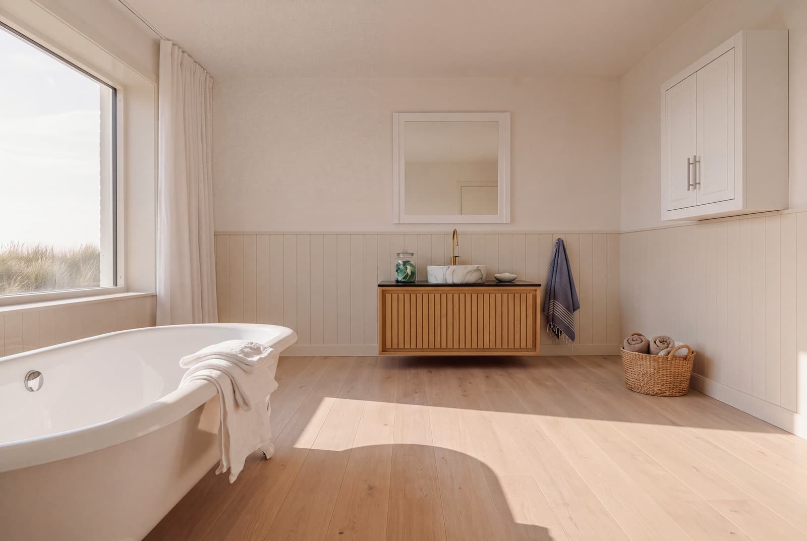 A Coastal bathroom