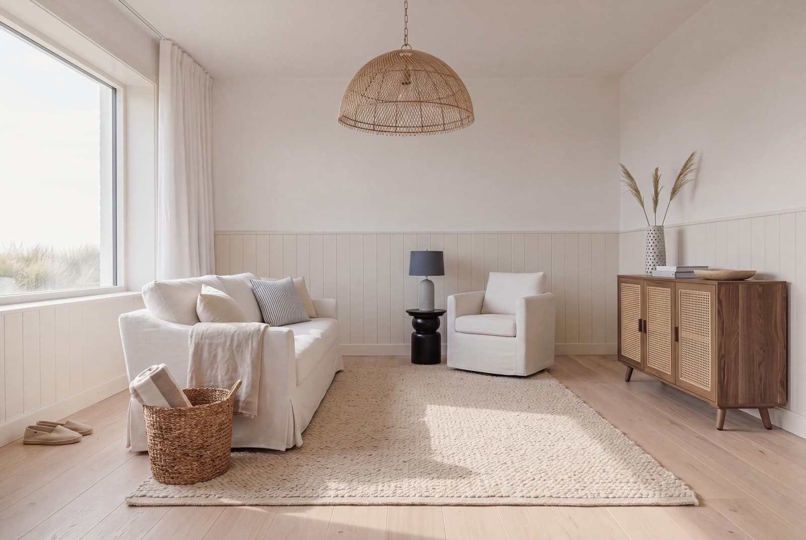 Coastal Decor: How to Get the Light Without the Seashells
