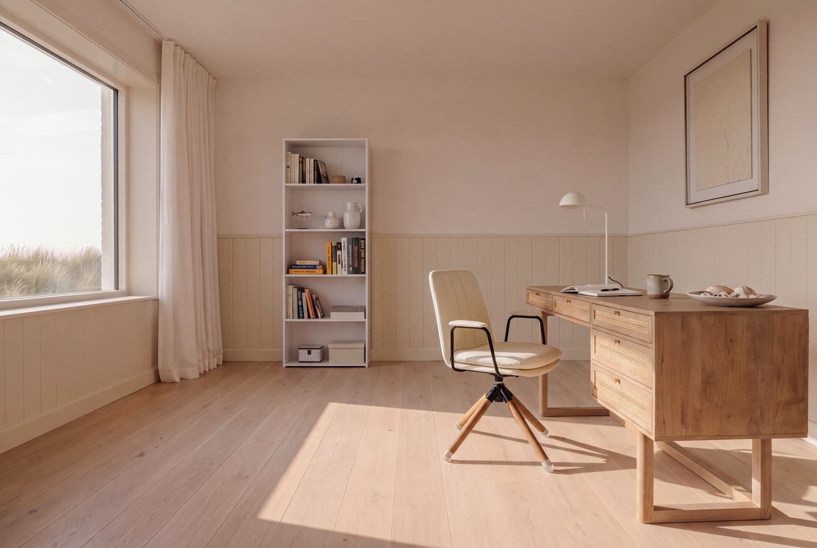 A Coastal home office