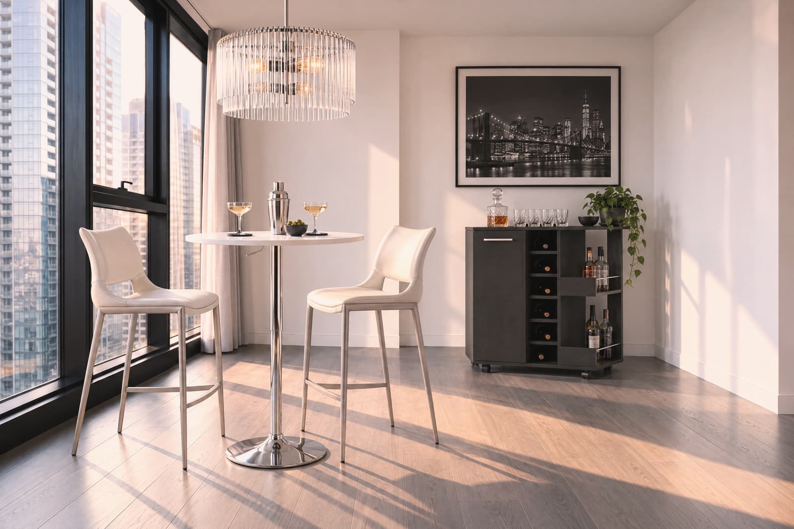 A Contemporary bar