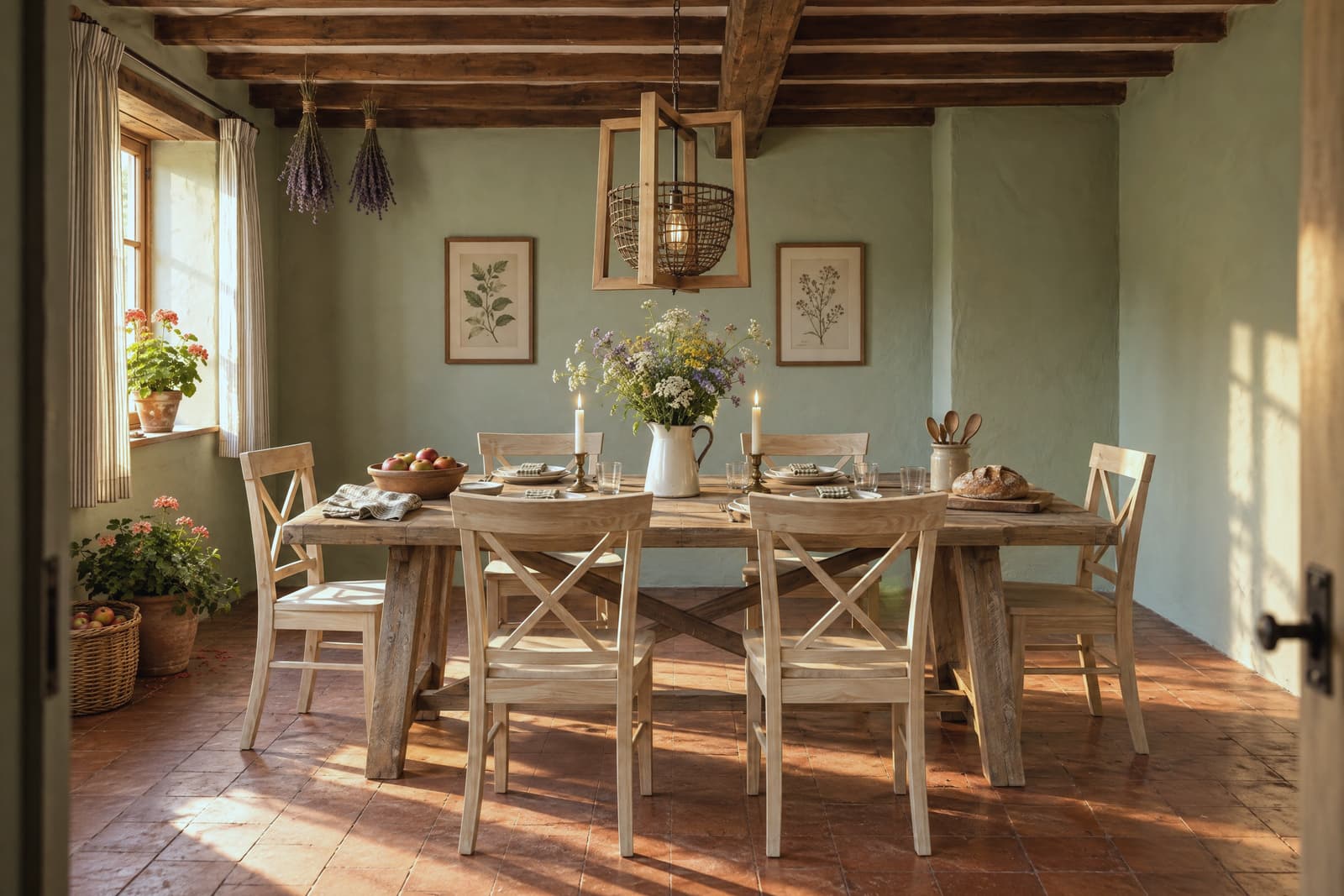 A Farmhouse dining room