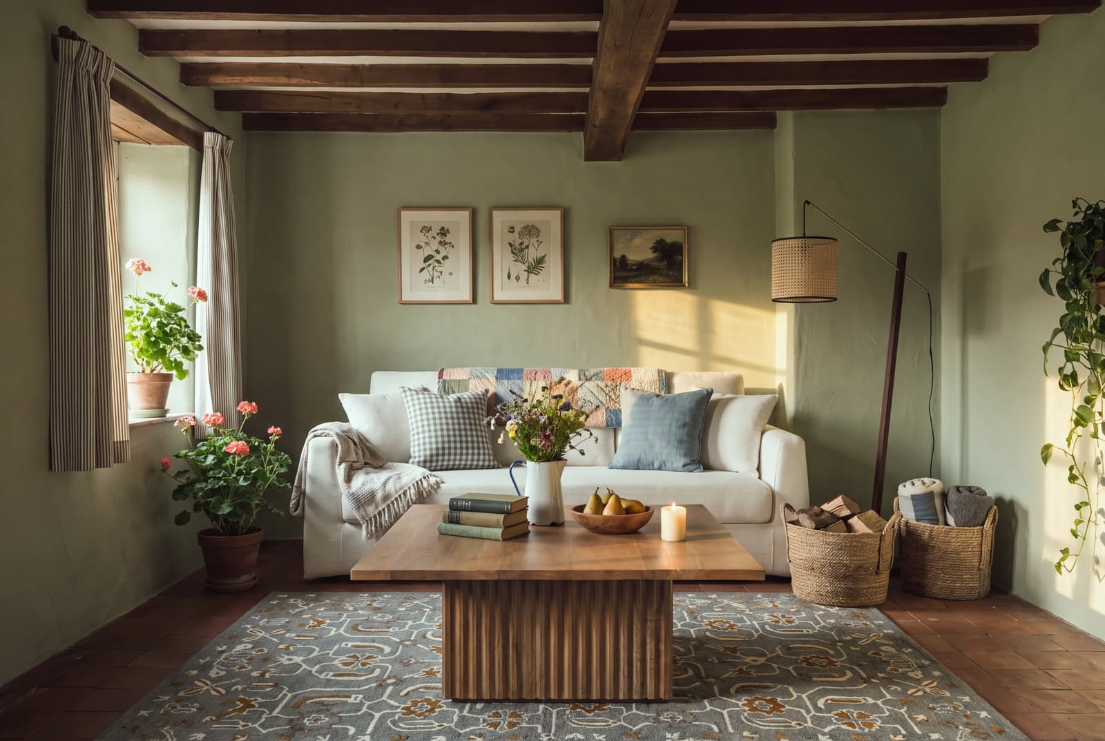 A Farmhouse living room
