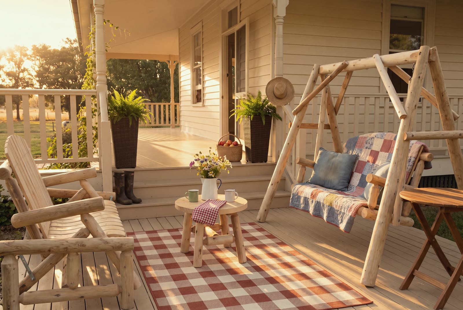 A Farmhouse outdoor