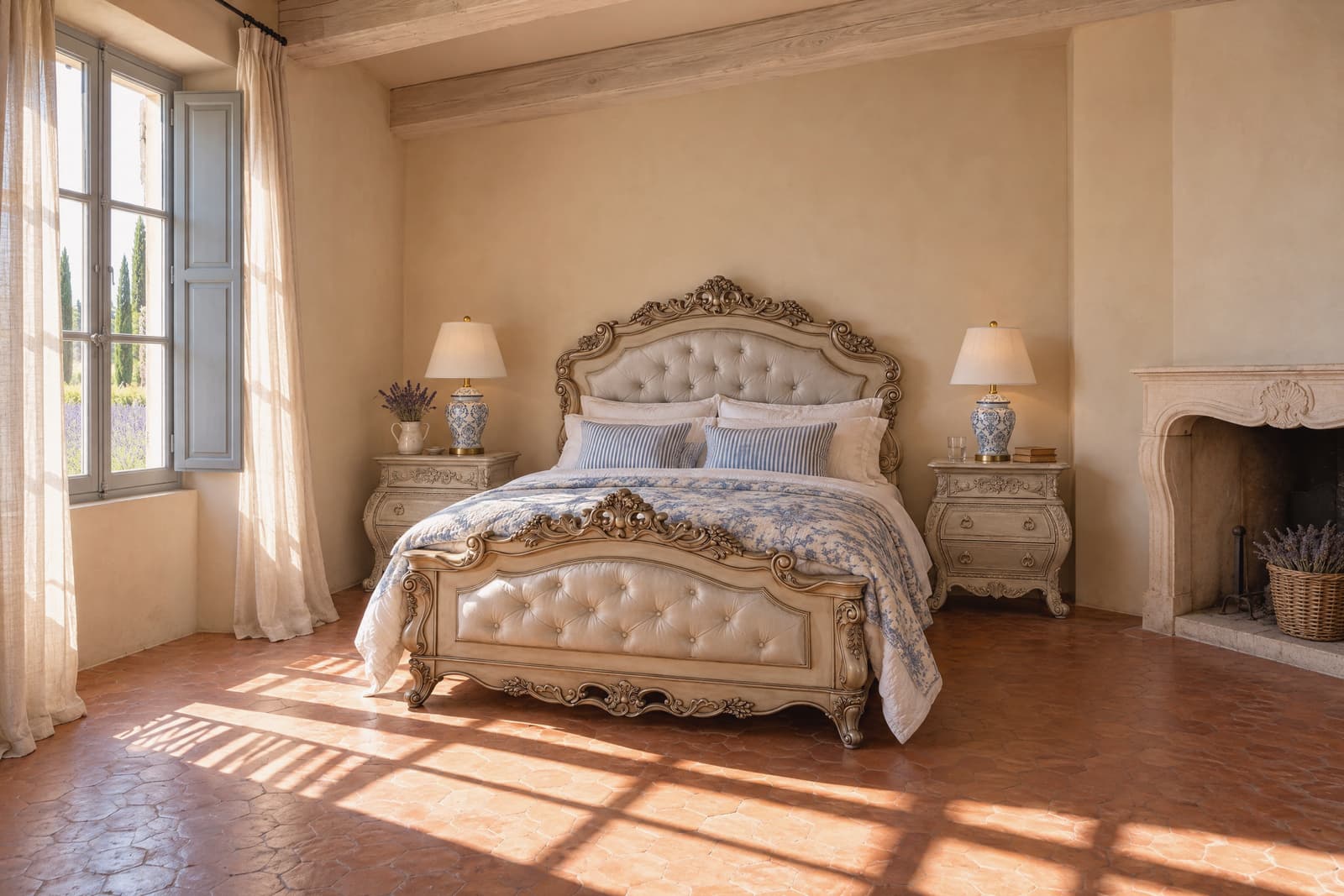 A French Country bedroom