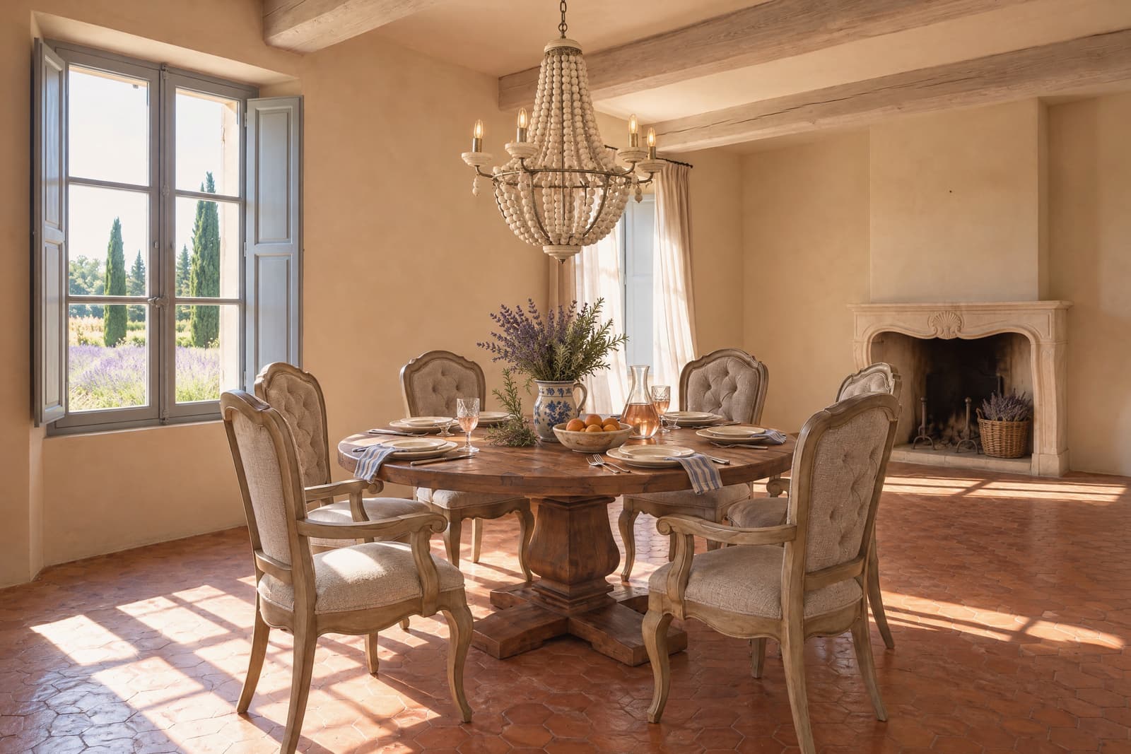 A French Country dining room