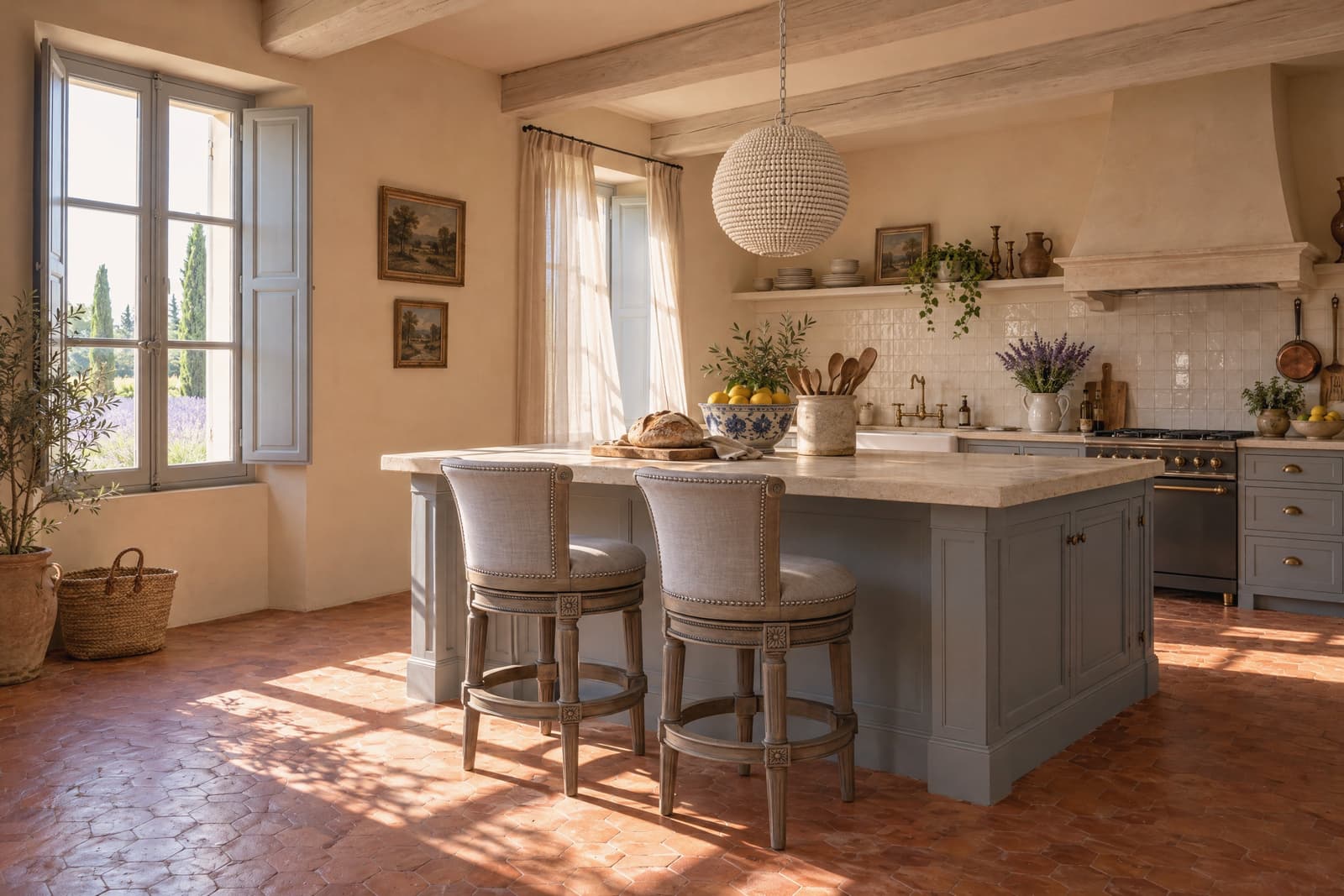 A French Country kitchen