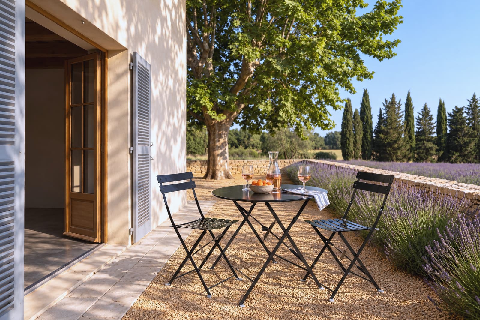 A French Country outdoor