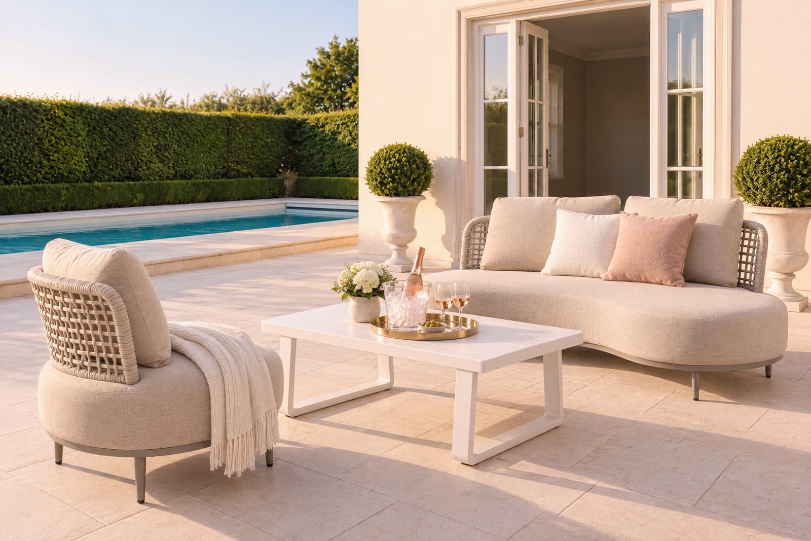 A Glam outdoor
