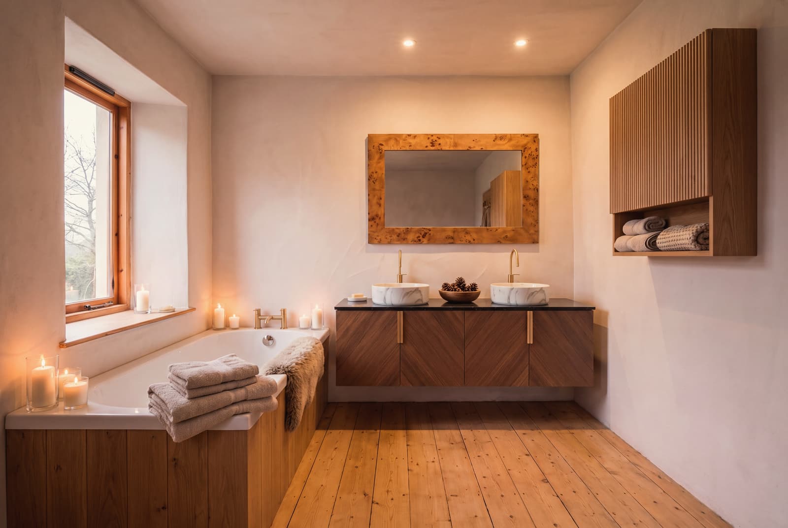 A Hygge bathroom