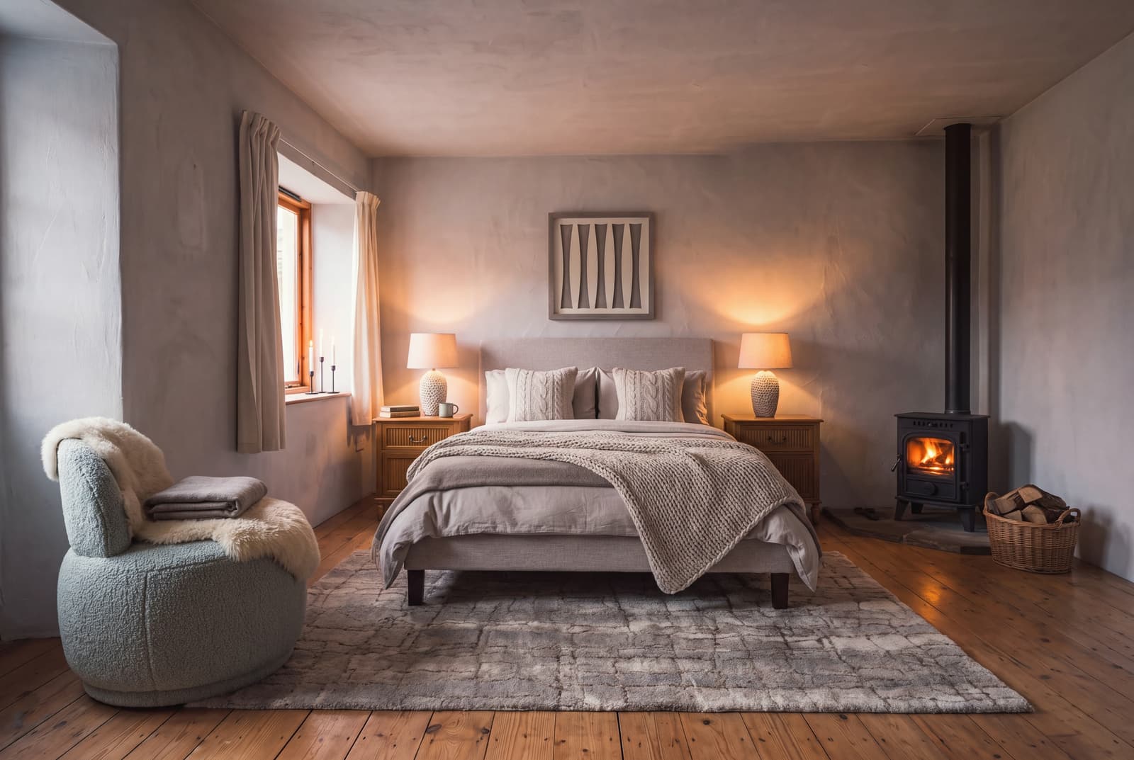A Hygge bedroom