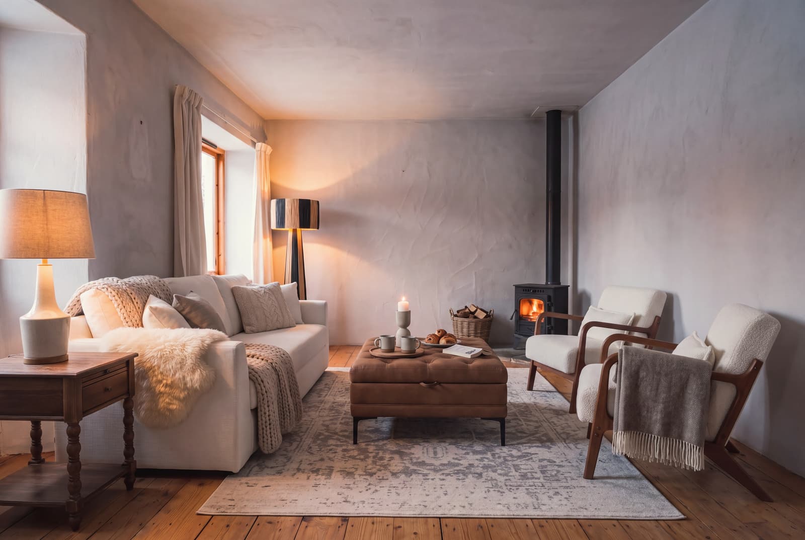 A Hygge living room