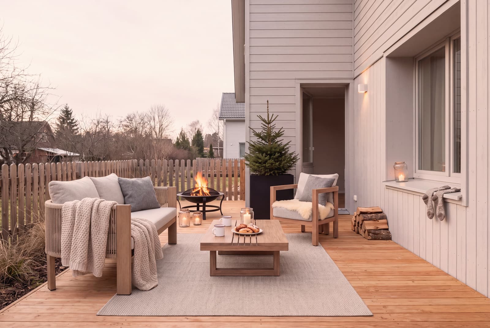 A Hygge outdoor