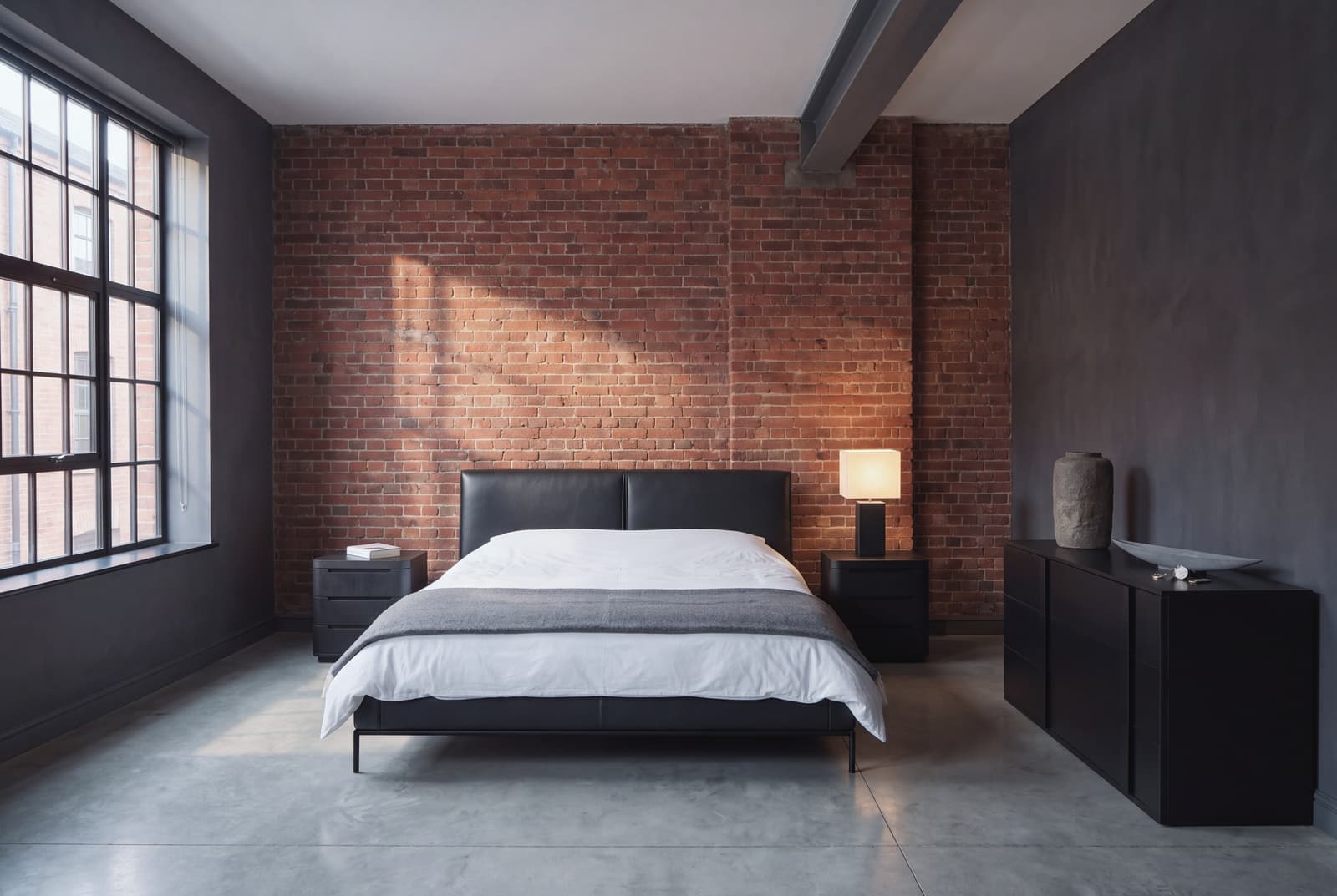A Industrial bedroom
