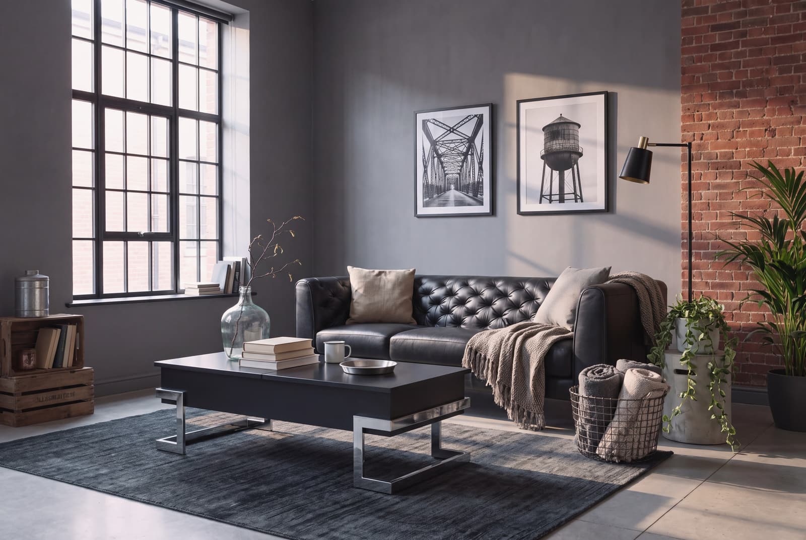 Industrial Interior Design: Applying the Palette Without the Building