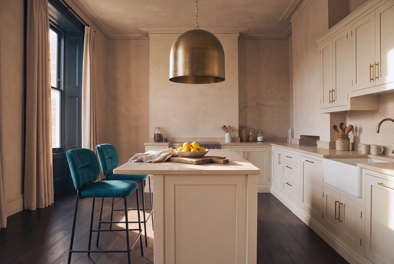 A Jewel Tone kitchen