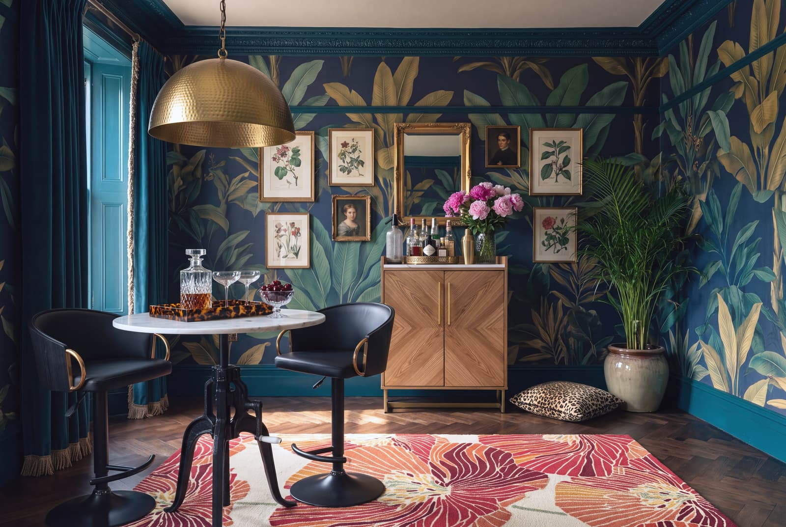 A maximalist bar