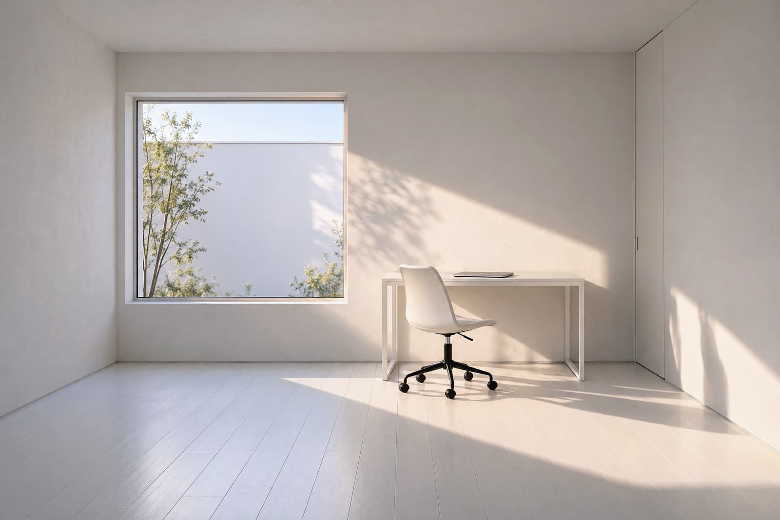 A Minimalist home office