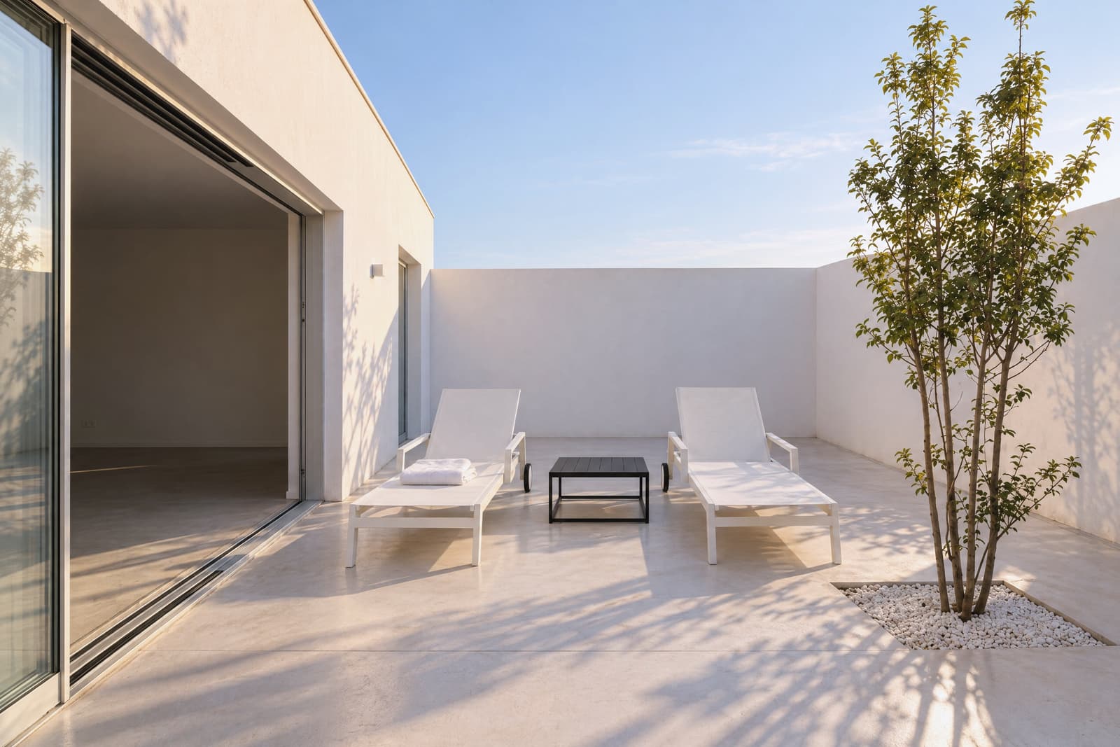 A Minimalist outdoor