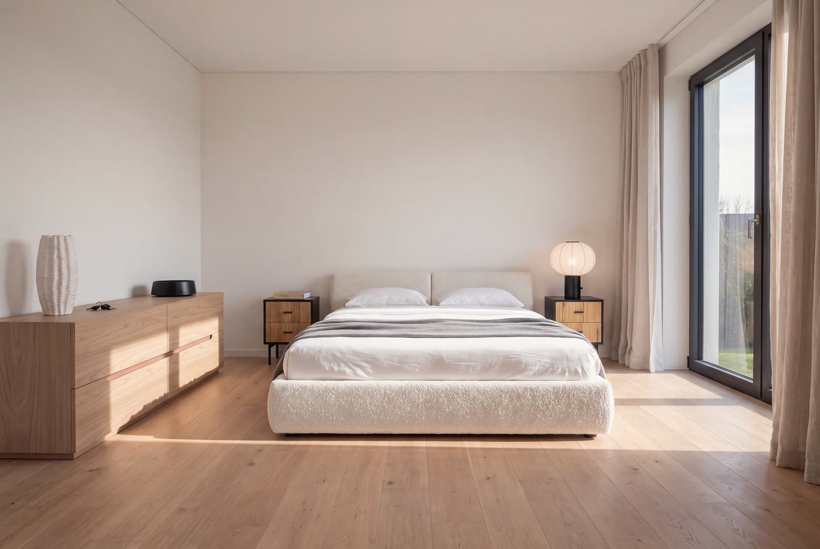 A Modern bedroom