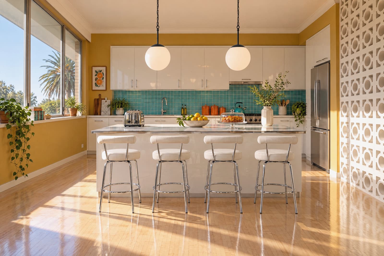 A Retro kitchen