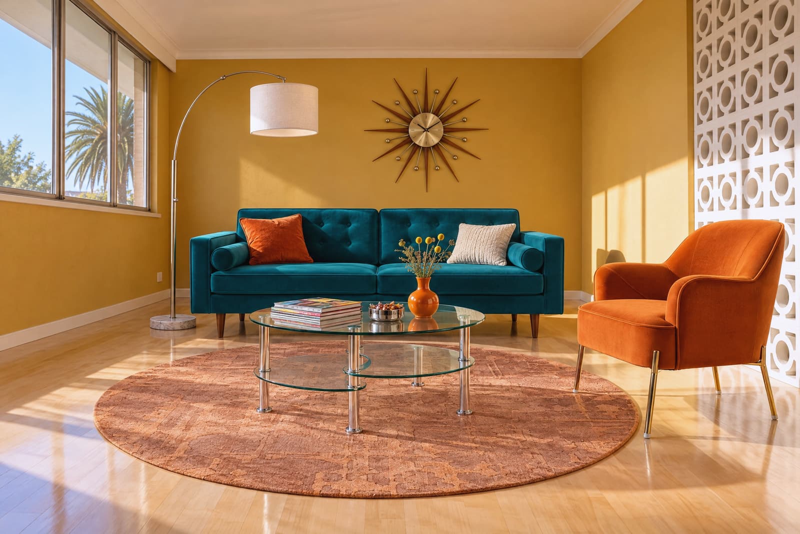 A Retro living room