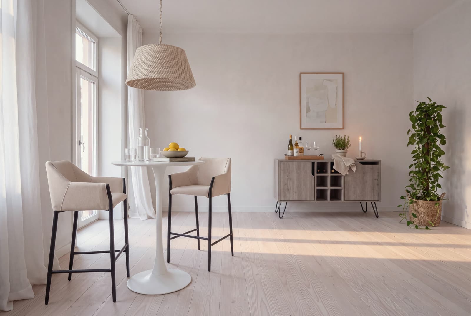 A scandinavian bar