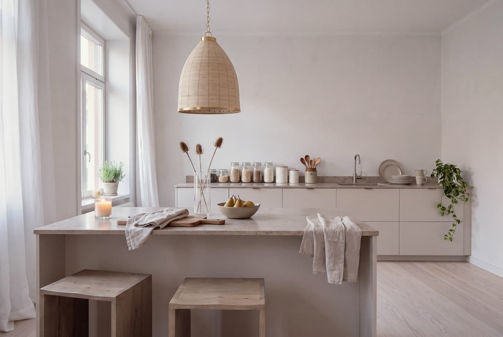 A Scandinavian kitchen