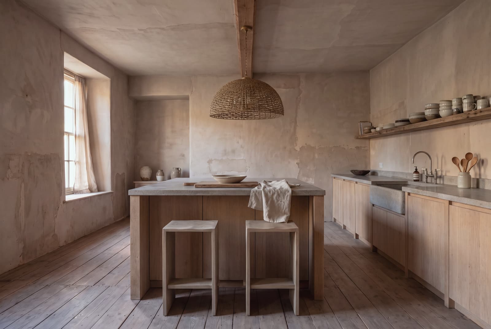 A Wabi-Sabi kitchen